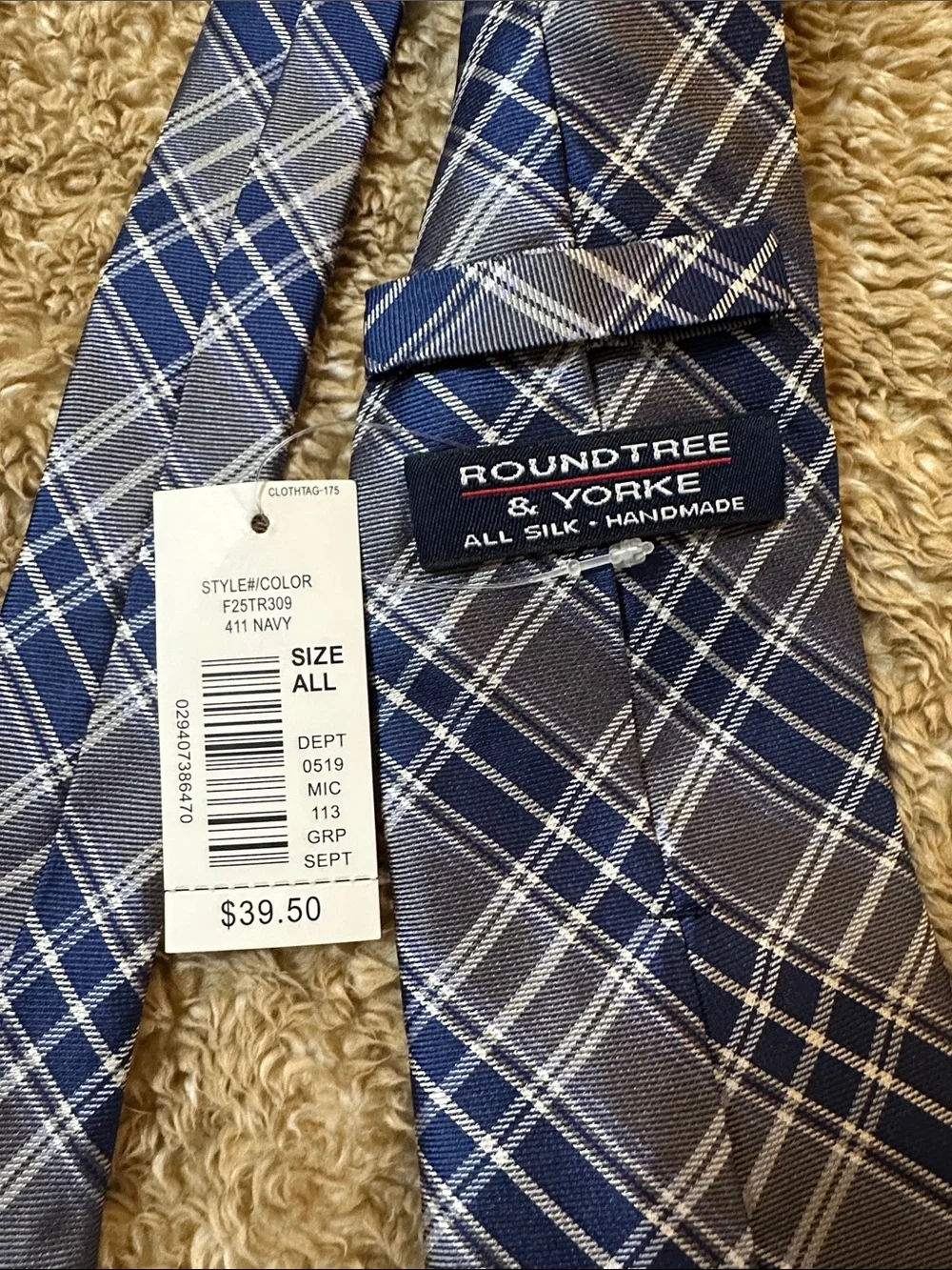 Roundtree & Yorke smart plaid